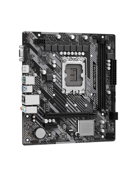 Материнская плата ASRock H610M-HVS/M.2 R2.0, LGA1700, Intel H610, Micro-ATX