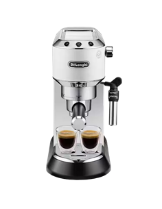 Cafetiera manuala DeLonghi Dedica Pump Espresso, 1300W, Alb