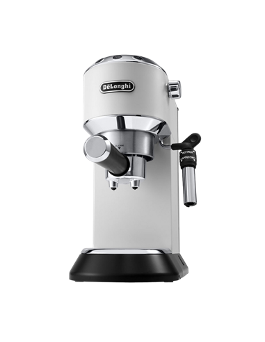 Кофеварка рожковая DeLonghi Dedica Pump Espresso, 1300Вт, Белый