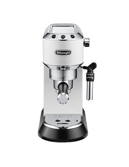 Кофеварка рожковая DeLonghi Dedica Pump Espresso, 1300Вт, Белый