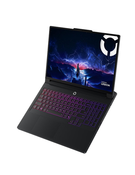 Laptop Gaming 16" Lenovo Legion Pro 7 16IAX10H, Eclipse Black, Intel Core Ultra 9 275HX, 64GB/1024GB, Fără SO