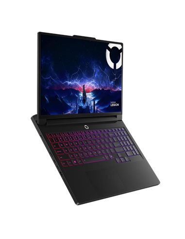 Laptop Gaming 16" Lenovo Legion Pro 7 16IAX10H, Eclipse Black, Intel Core Ultra 9 275HX, 64GB/1024GB, Fără SO