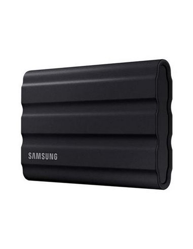 Внешний портативный SSD накопитель Samsung Portable SSD T7 Shield, 4 ТБ, Чёрный (MU-PE4T0S/WW)