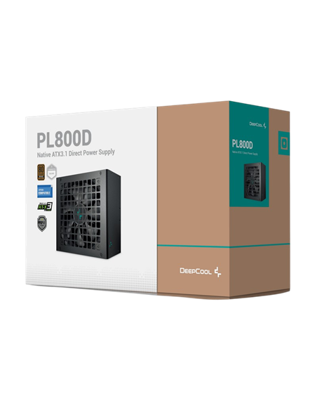 Блок питания для компьютеров Deepcool PL800D, 800Вт, ATX, Немодульный