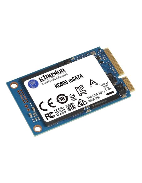 Накопитель SSD Kingston KC600, 256Гб, SKC600MS/256G