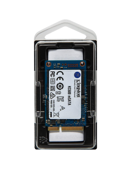 Накопитель SSD Kingston KC600, 256Гб, SKC600MS/256G