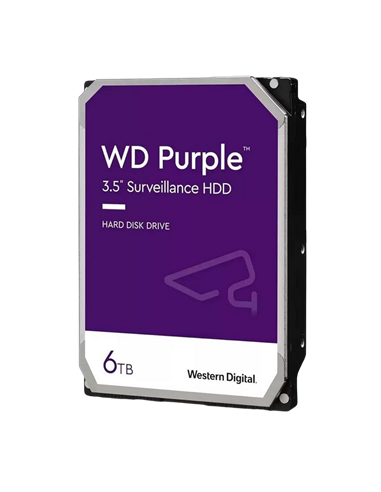 Жесткий диск Western Digital WD Purple, 3.5", 6 ТБ <WD64PURZ>