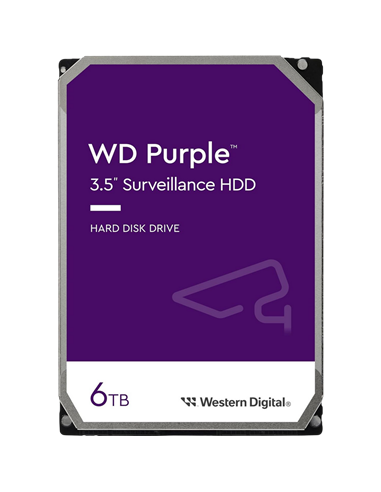 Unitate HDD Western Digital WD Purple, 3.5", 6 TB WD64PURZ