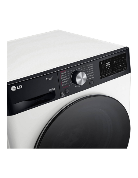 Стирально-сушильная машина LG F4DR711S2H, 10кг, Белый