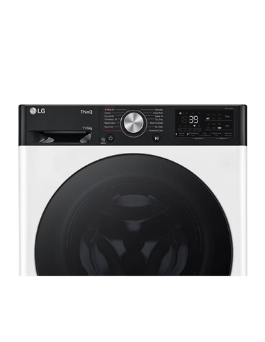 Стирально-сушильная машина LG F4DR711S2H, 10кг, Белый