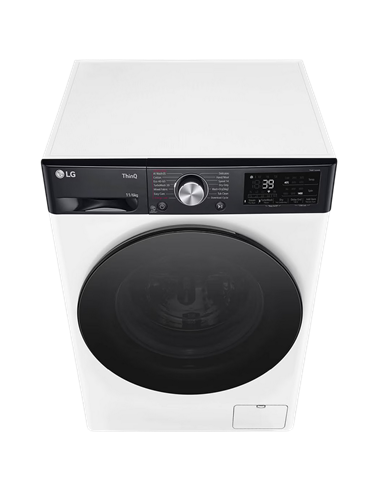 Стирально-сушильная машина LG F4DR711S2H, 10кг, Белый