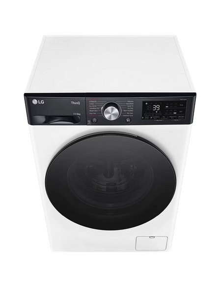 Стирально-сушильная машина LG F4DR711S2H, 10кг, Белый