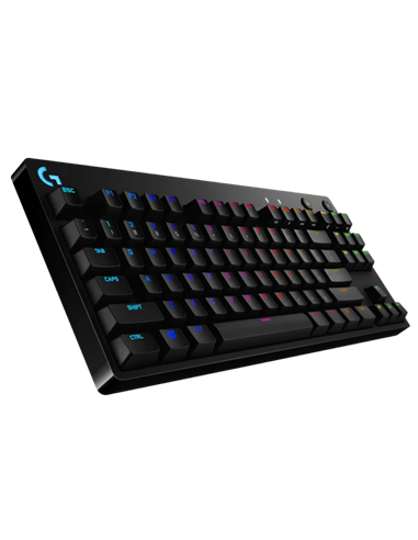 Tastatură Logitech G Pro, Cu fir, Negru