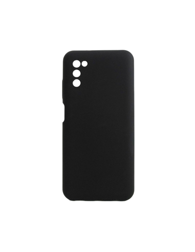 Чехол Xcover Galaxy A03 - Liquid Silicone, Чёрный