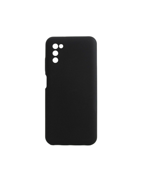 Чехол Xcover Galaxy A03 - Liquid Silicone, Чёрный