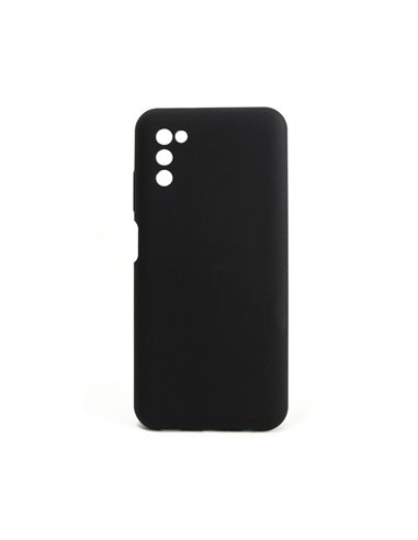 Husă Xcover Galaxy A03 - Liquid Silicone, Negru