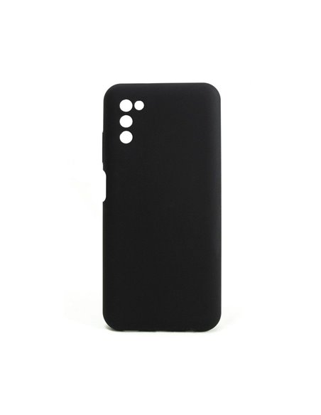 Husă Xcover Galaxy A03 - Liquid Silicone, Negru