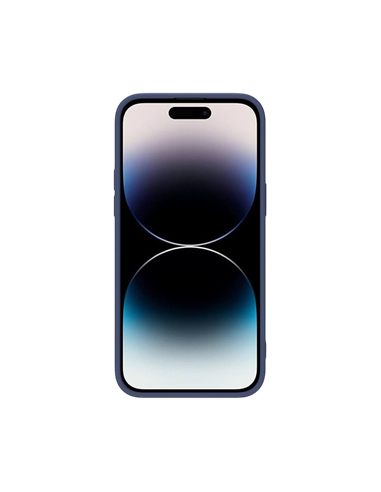 Чехол Nillkin iPhone 14 Pro Max, CamShield Silky Silicone, Синий