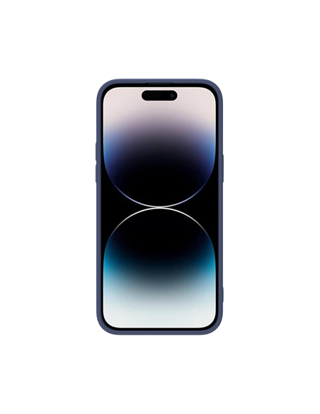 Husă Nillkin iPhone 14 Pro Max, CamShield Silky Silicone, Albastru