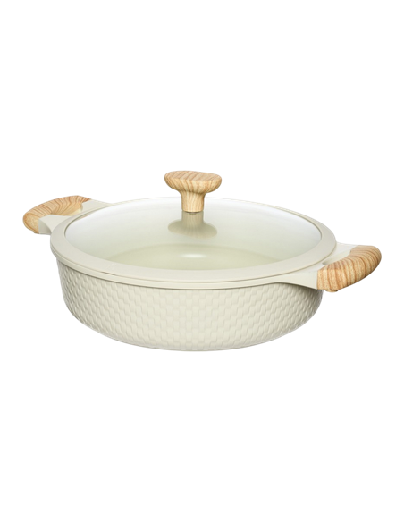 Cratița RESTO 93806, 4,1L, 28cm, Bej