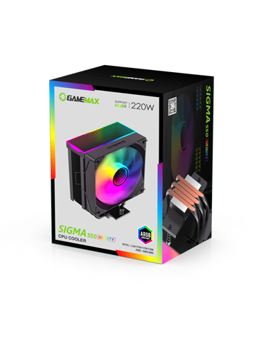 Кулер для процессора Gamemax Sigma 550 Infinity BK