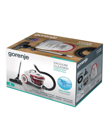 Aspirator Gorenje VCEB01GAWWF, Alb | Roșu