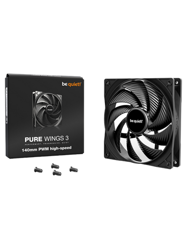 Вентилятор для ПК be quiet! Pure Wings 3 PWM High-speed, 140 мм