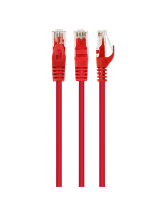 Patch cord Cablexpert PP6U-3M/R, Cat6 UTP, 3m, Roșu