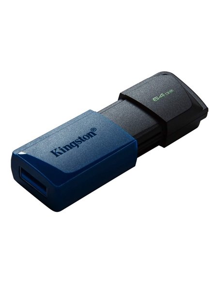 USB Flash накопитель Kingston DataTraveler Exodia M, 64Гб, Черный/Синий