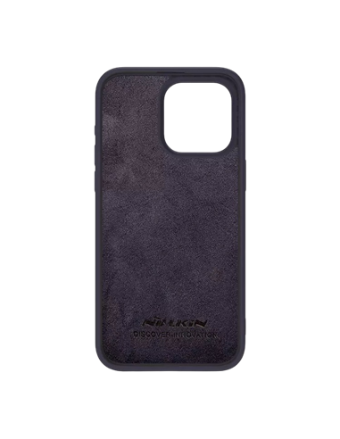 Чехол Nillkin iPhone 15 Pro Max, CamShield Silky Silicone, Dark Purple