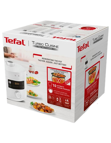 Мультиварка Tefal CY754130, Белый