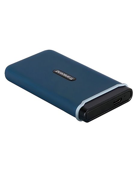 SSD portabil extern Transcend ESD370C, 1 TB, Albastru Marin (TS1TESD370C)