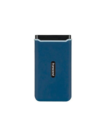 SSD portabil extern Transcend ESD370C, 1 TB, Albastru Marin (TS1TESD370C)