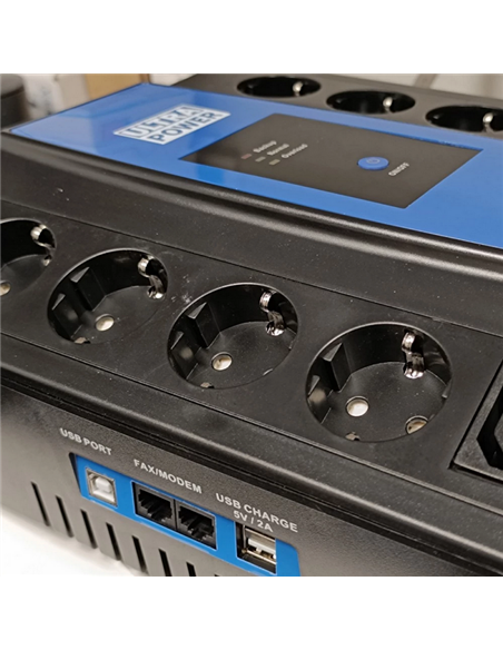 Источник бесперебойного питания Ultra Power U-650, 650VA, Башня