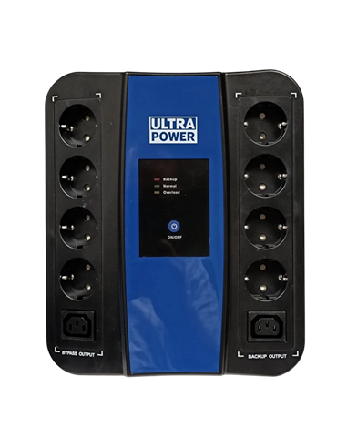 Источник бесперебойного питания Ultra Power U-650, 650VA, Башня