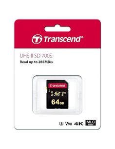 Карта памяти Transcend SDXC Class 10, 64Гб (TS64GSDC700S) 2