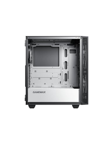 Компьютерный корпус Gamemax Aero, Midi-Tower, Без блока питания, Чёрный