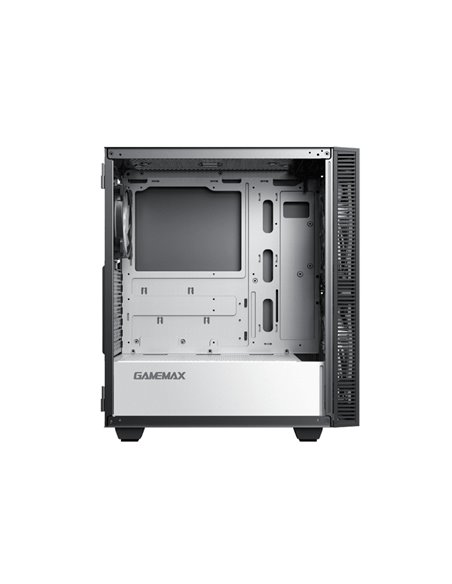 Компьютерный корпус Gamemax Aero, Midi-Tower, Без блока питания, Чёрный