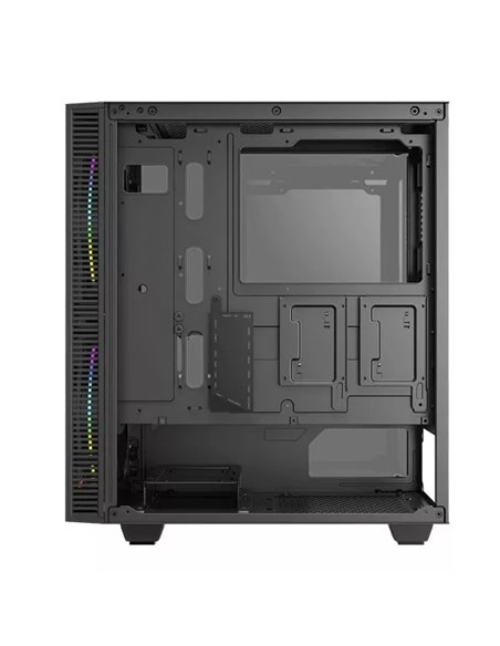 Компьютерный корпус Gamemax Aero, Midi-Tower, Без блока питания, Чёрный