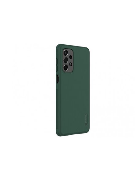 Husă tip carte Xcover Galaxy A73 - Soft Book View Series, Verde