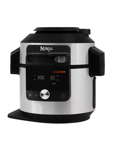 Aparat de gătit multifuncțional sub presiune Ninja OL750EU, Argintiu | Negru