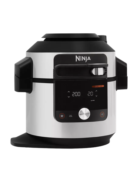 Мультиварка-скороварка Ninja OL750EU, Серебристый | Черный