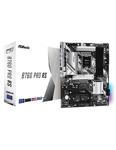 Материнская плата ASRock B760 PRO RS, LGA1700, Intel B760, ATX
