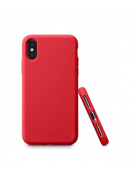 Чехол Cellularline Sensation - iPhone XS/X, Красный
