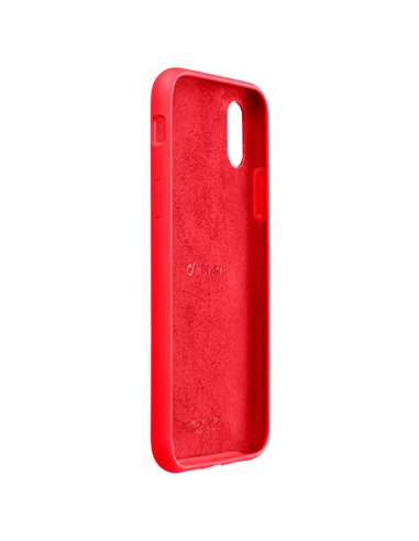 Husă Cellularline Sensation - iPhone XS/X, Roșu