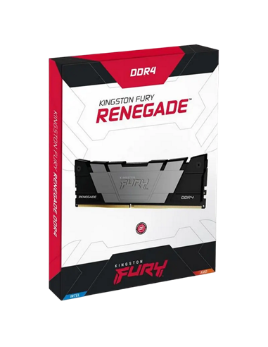 Memorie RAM Kingston FURY Renegade, DDR4 SDRAM, 3600 MHz, 64GB, KF436C18RB2K2/64