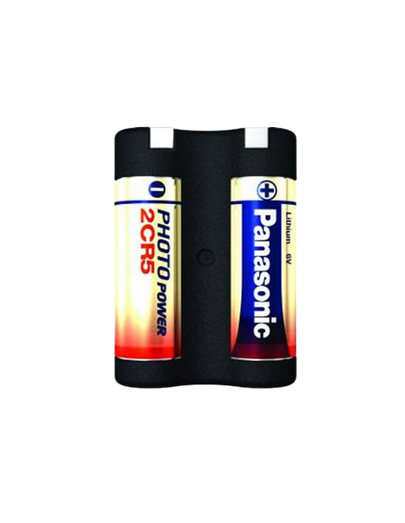 Батарейки Panasonic 2CR-5L, 2CR5, 1400 мА·ч, 2 шт.
