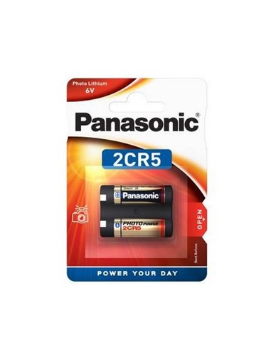 Батарейки Panasonic 2CR-5L, 2CR5, 1400 мА·ч, 2 шт.