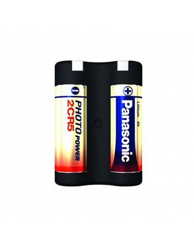 Батарейки Panasonic 2CR-5L, 2CR5, 1400 мА·ч, 2 шт.