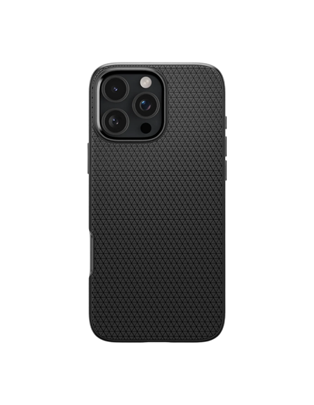Husă Spigen iPhone 16 Pro Max Liquid Air, Negru mat